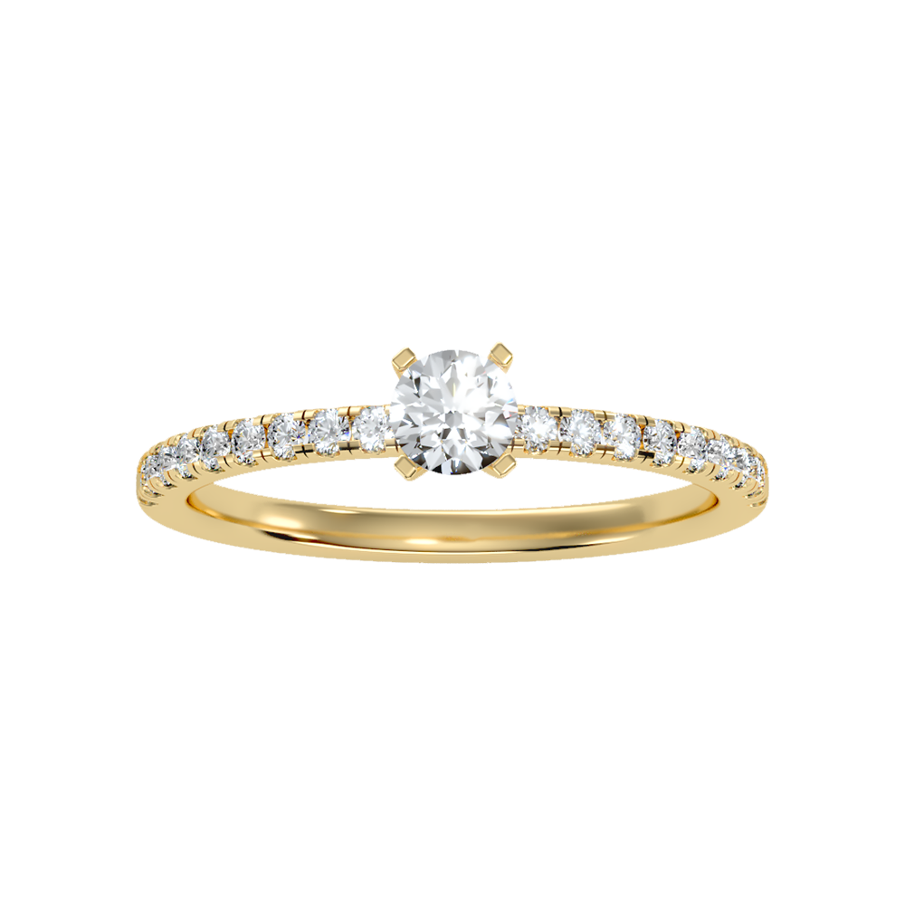 Sparkle Solitaire Ring - Eleven