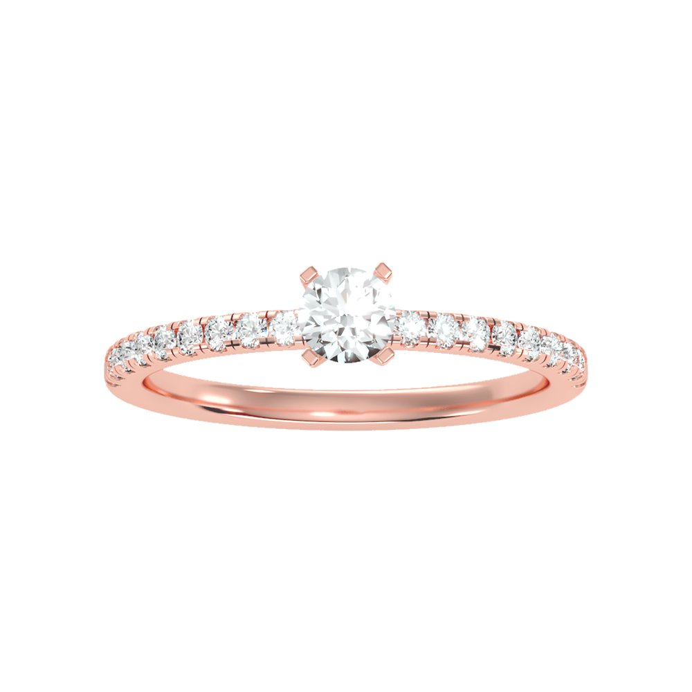Sparkle Solitaire Ring - Seven