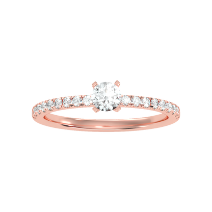 Sparkle Solitaire Ring - Seven