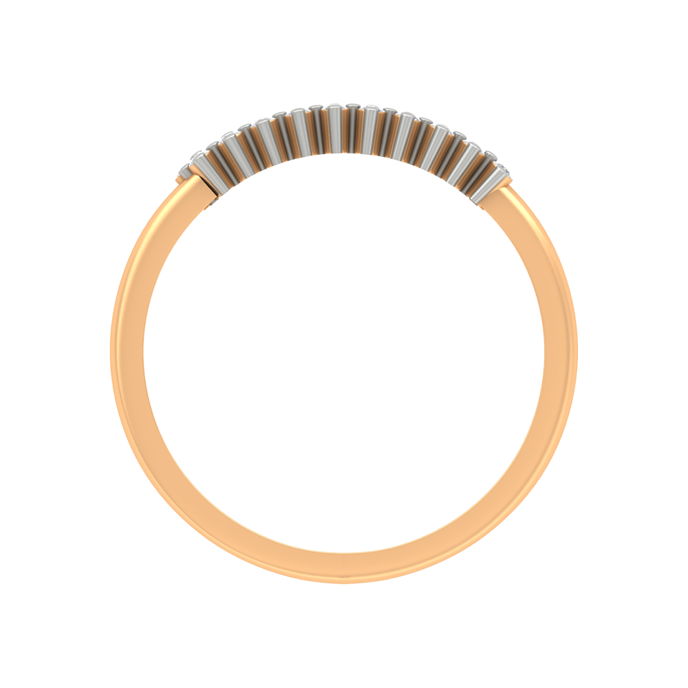 Sparkling Band In 925 Sterling Silver - Twelve