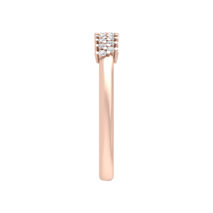 Sparkling Band In 925 Sterling Silver - Four