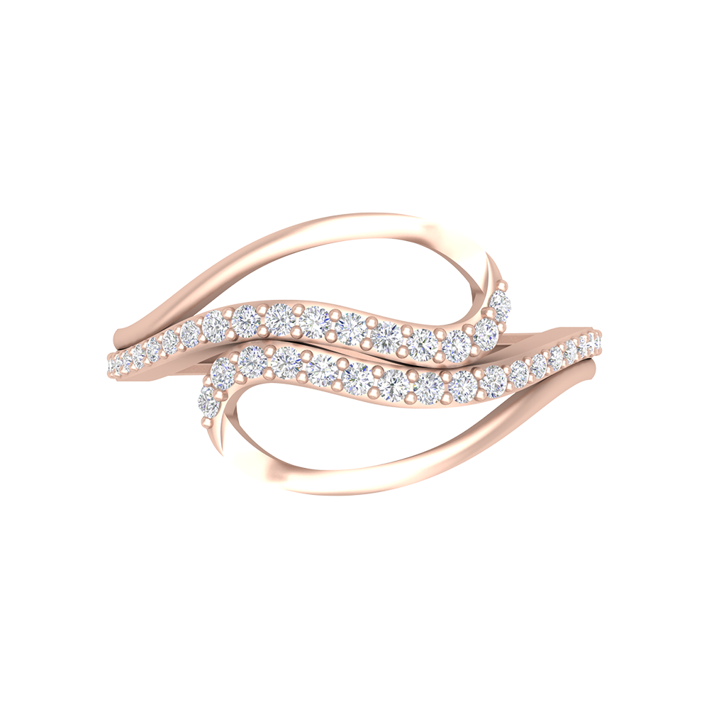 Sparkling Twin Ring - Two
