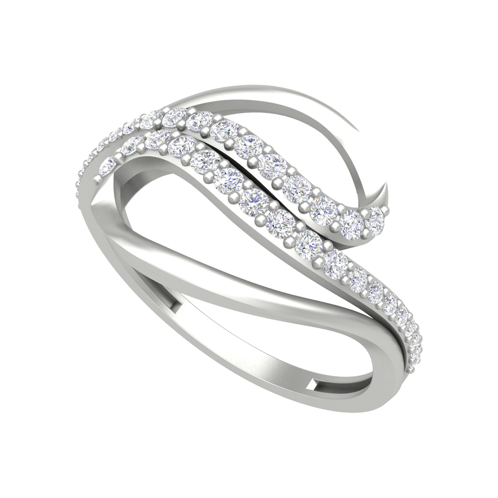 Sparkling Twin Ring - Five