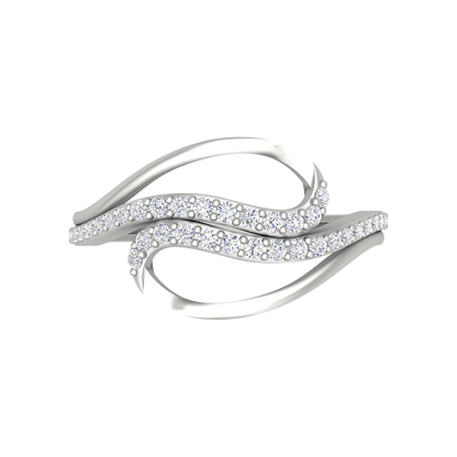 Sparkling Twin Ring - Six
