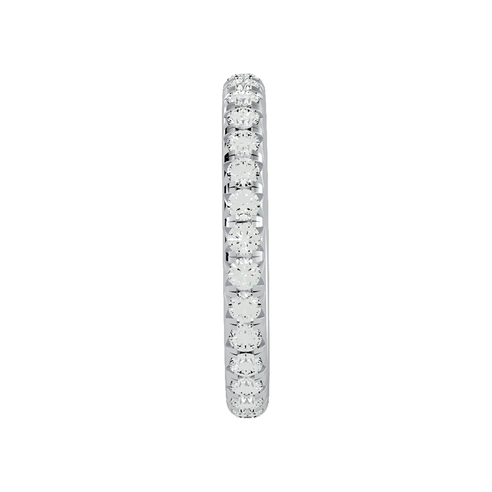 Sparkly Eternity Band In 925 Sterling Silver - Seven