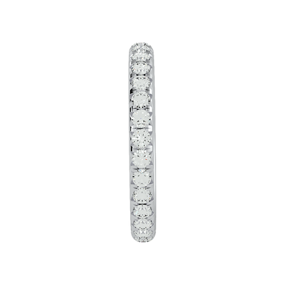 Sparkly Eternity Band In 925 Sterling Silver - Seven