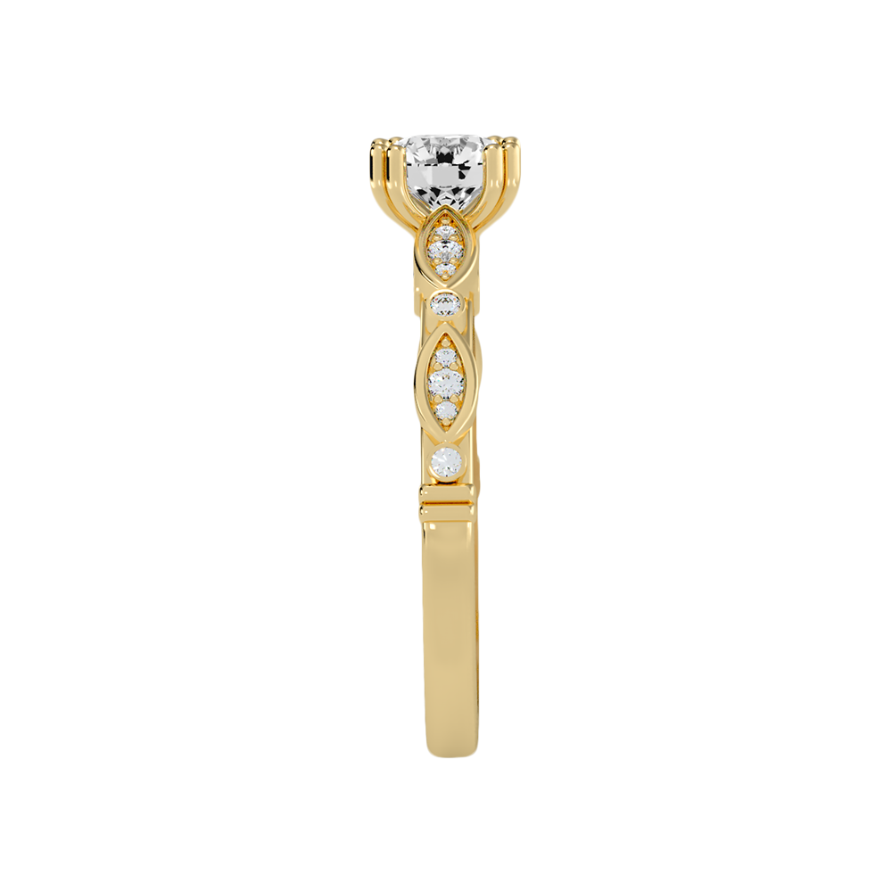 Spar Diamond Ring In 925 Sterling Silver - Eleven