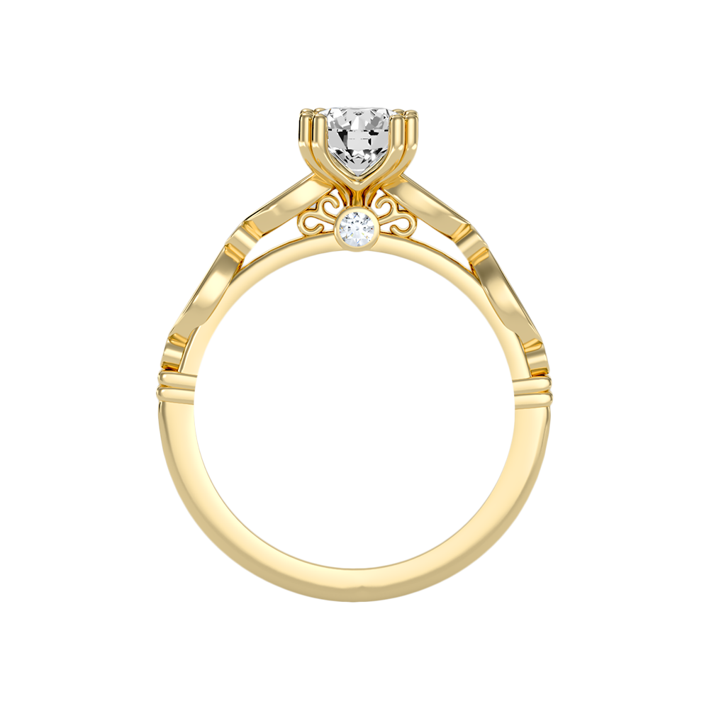 Spar Diamond Ring In 925 Sterling Silver - Twelve
