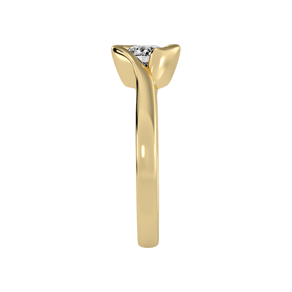 Speal Classic Solitaire Ring In 925 Sterling Silver - Twelve
