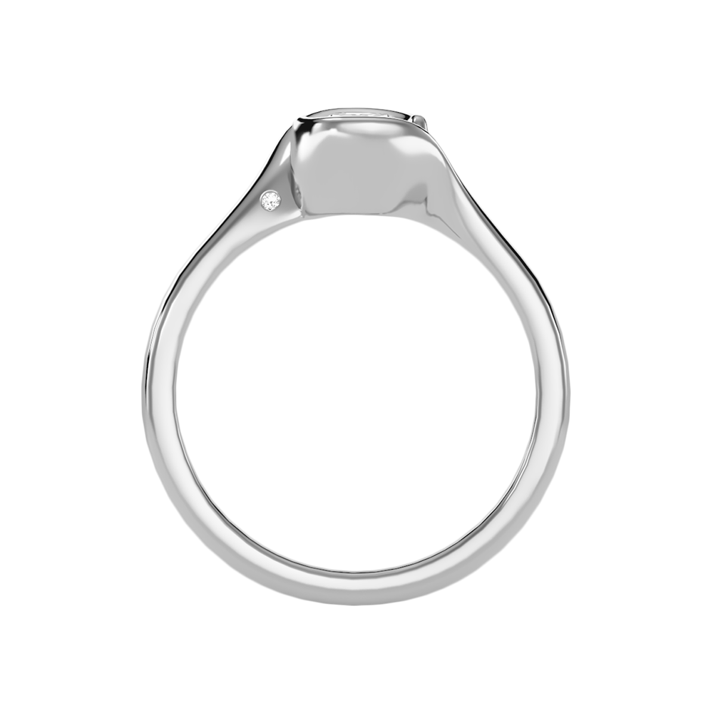 Speal Classic Solitaire Ring In 925 Sterling Silver - Three