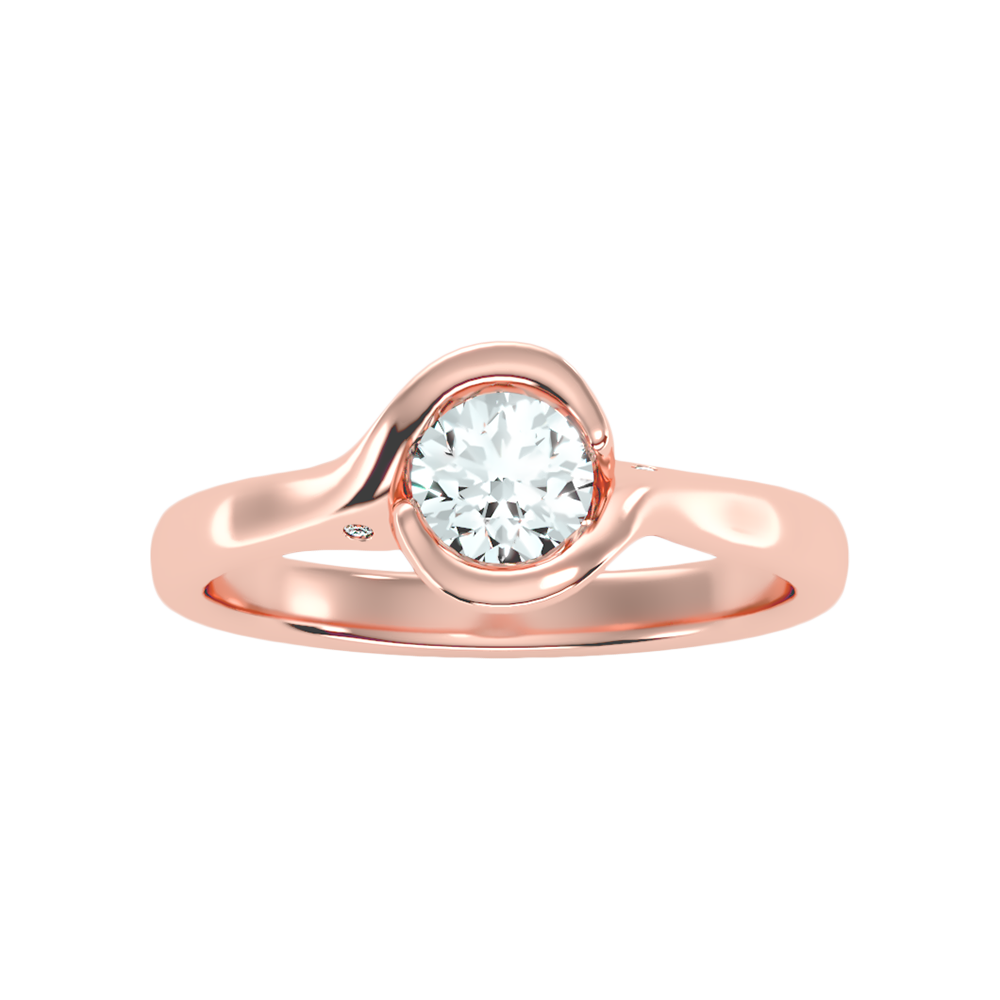 Speal Classic Solitaire Ring In 925 Sterling Silver - Eight