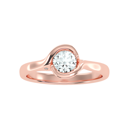 Speal Classic Solitaire Ring In 925 Sterling Silver - Eight