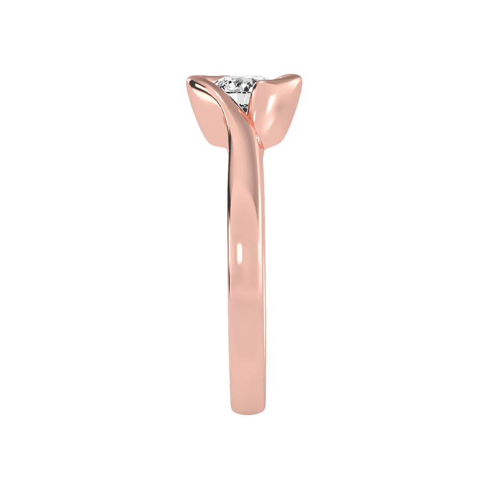 Speal Classic Solitaire Ring In 925 Sterling Silver - Nine