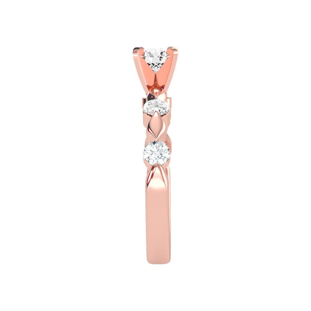 Special Solitaire Ring - Three
