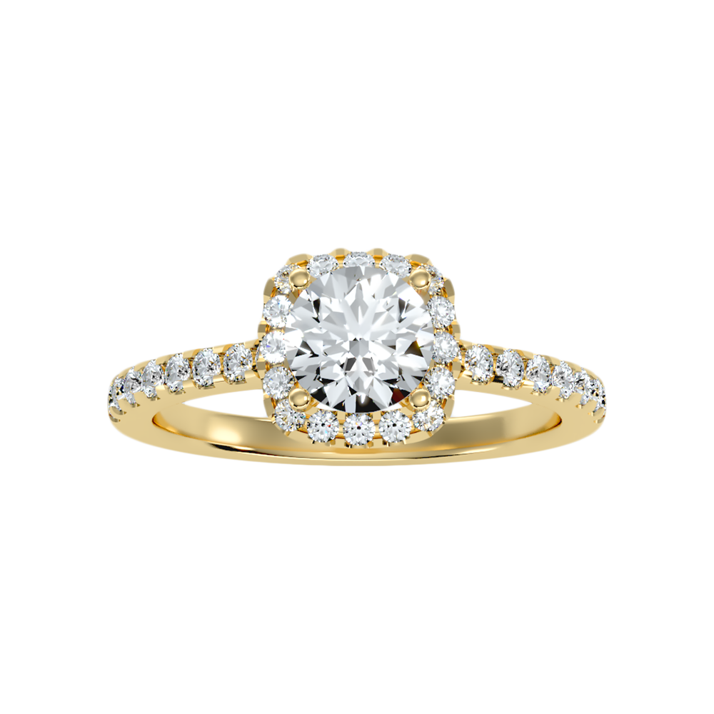 Sphine Halo Ring - Ten