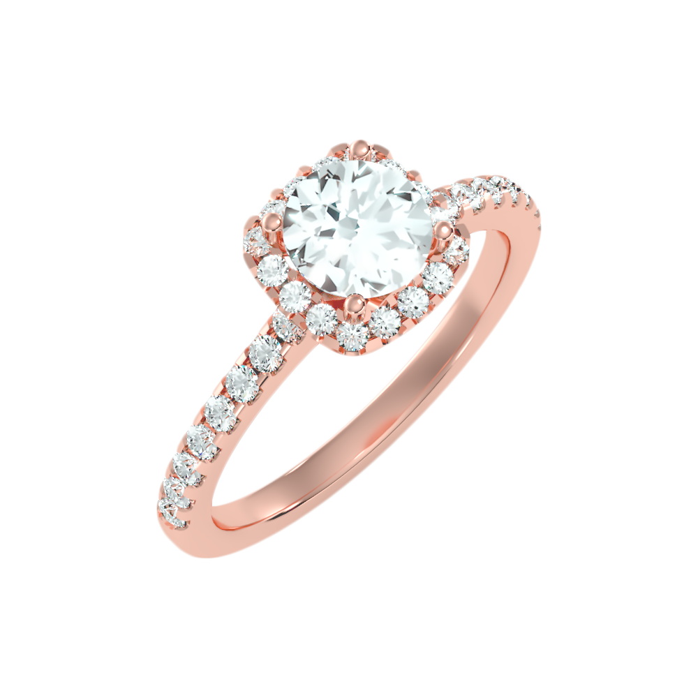 Sphine Halo Ring - Five