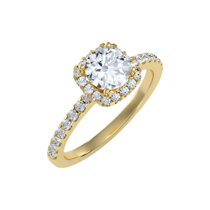 Sphine Halo Ring - Nine