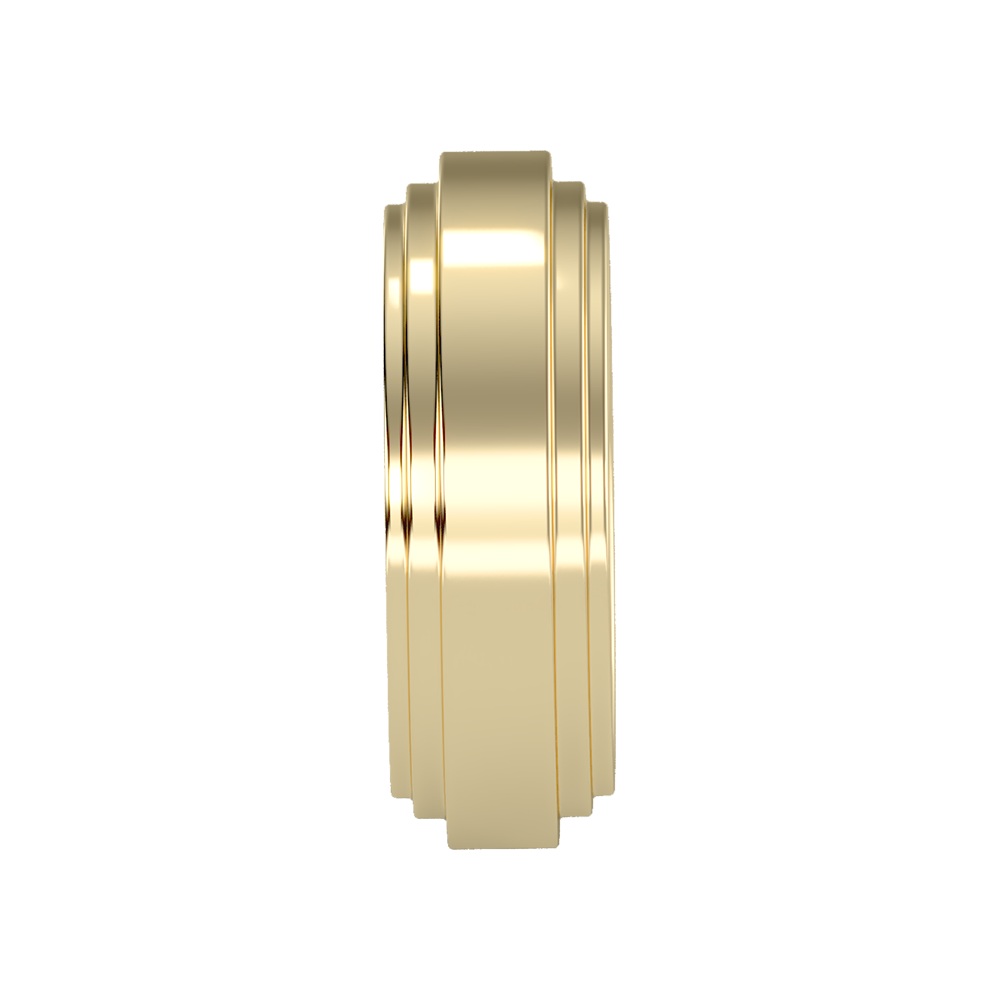 Splendor Men's Broad Band Ring - Eleven