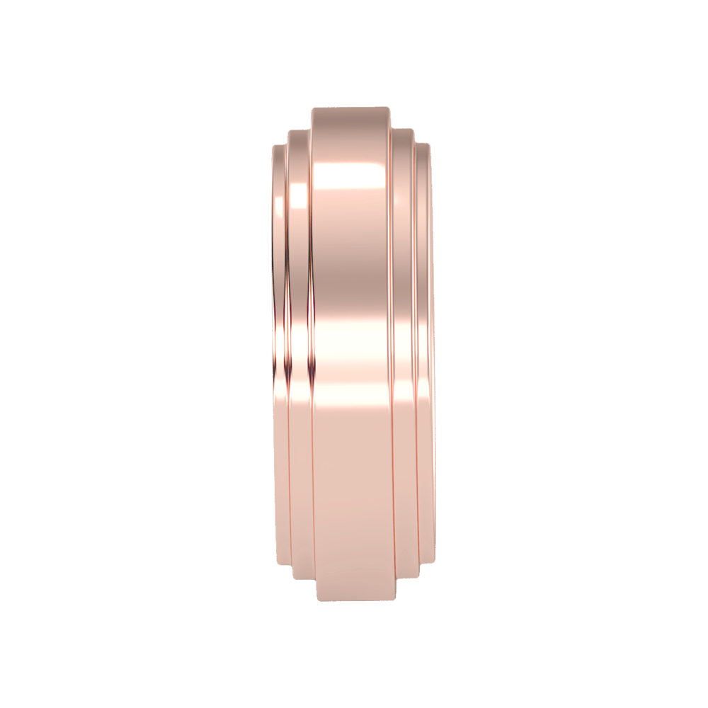 Splendor Men's Broad Band Ring - Seven