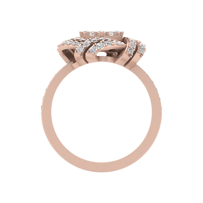 Squamous Cocktail Ring In 925 Sterling Silver - Twelve