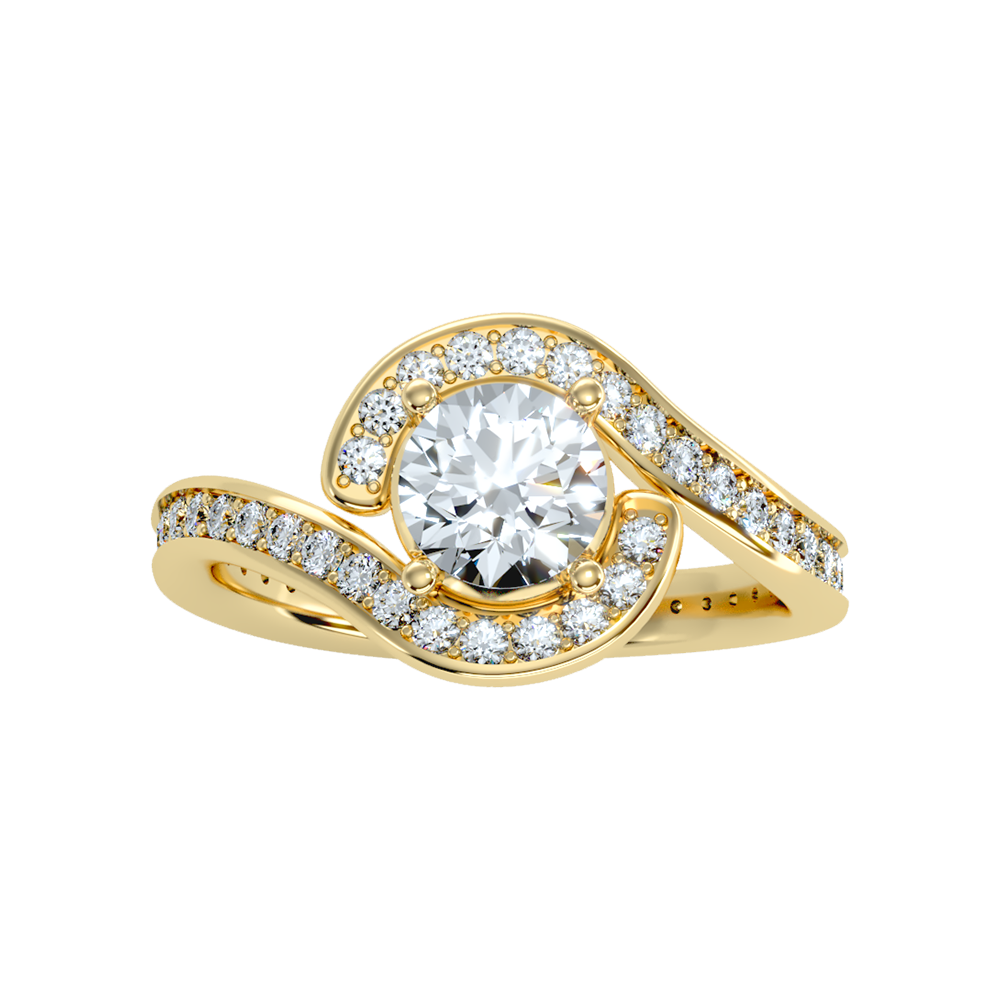 Stacks Cluster Ring In 925 Sterling Silver - Ten