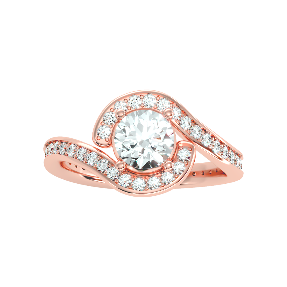 Stacks Cluster Ring In 925 Sterling Silver - Two