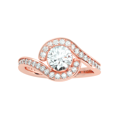 Stacks Cluster Ring In 925 Sterling Silver - Two