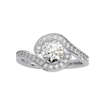 Stacks Cluster Ring In 925 Sterling Silver - Six