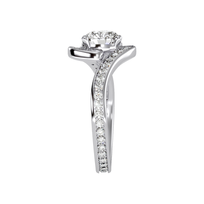 Stacks Cluster Ring In 925 Sterling Silver - Seven