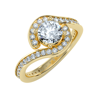 Stacks Cluster Ring In 925 Sterling Silver - Nine
