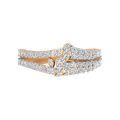 Starstuck Diamond Band In 925 Sterling Silver - Ten