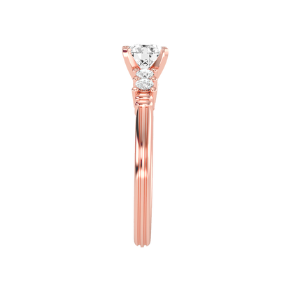 Stately Solitaire Ring - Eight