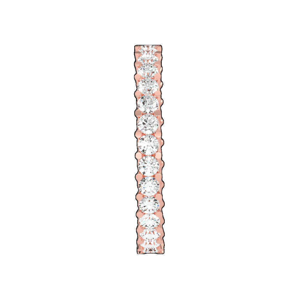 Statement Wedding Band In 925 Sterling Silver - Eleven