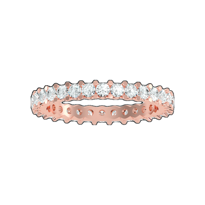 Statement Wedding Band In 925 Sterling Silver - Twelve