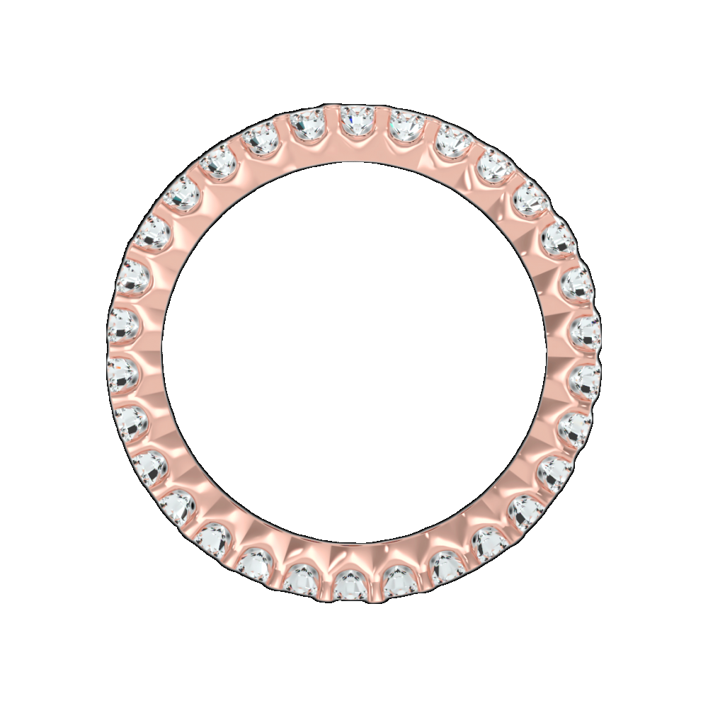 Statement Wedding Band - Nine