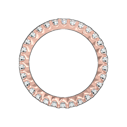 Statement Wedding Band - Nine