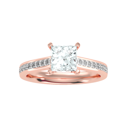 Statuesque Solitaire Ring - Two