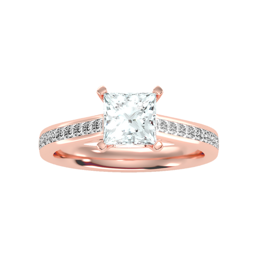 Statuesque Solitaire Ring - Two