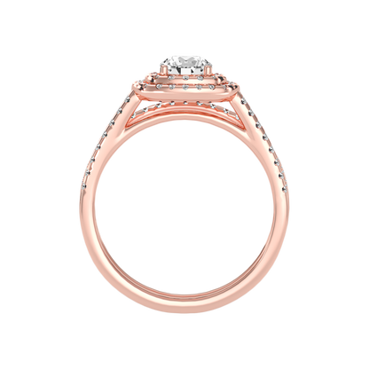 Stream Bridal Ring Set In 925 Sterling Silver - Twelve