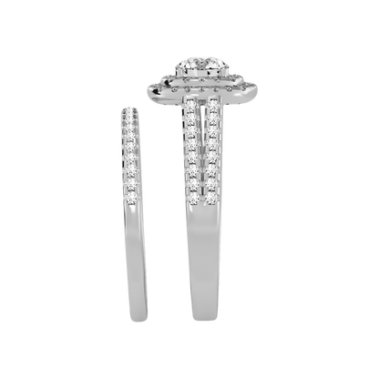Stream Bridal Ring Set - Seven