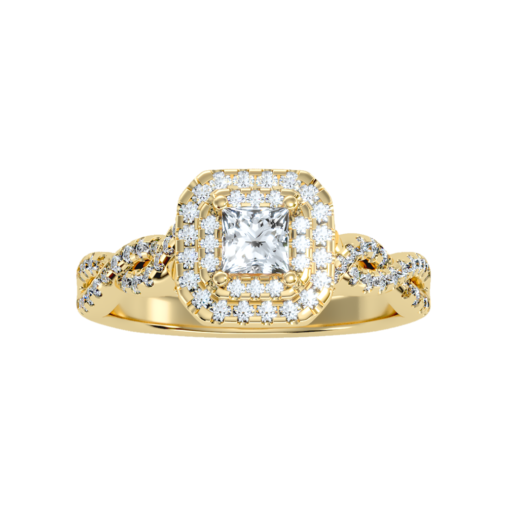 Stuffy Solitaire Ring In 925 Sterling Silver - Ten