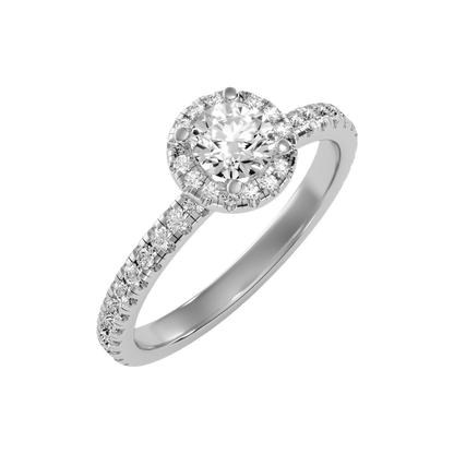 Stunned Solitaire Ring In 925 Sterling Silver - One