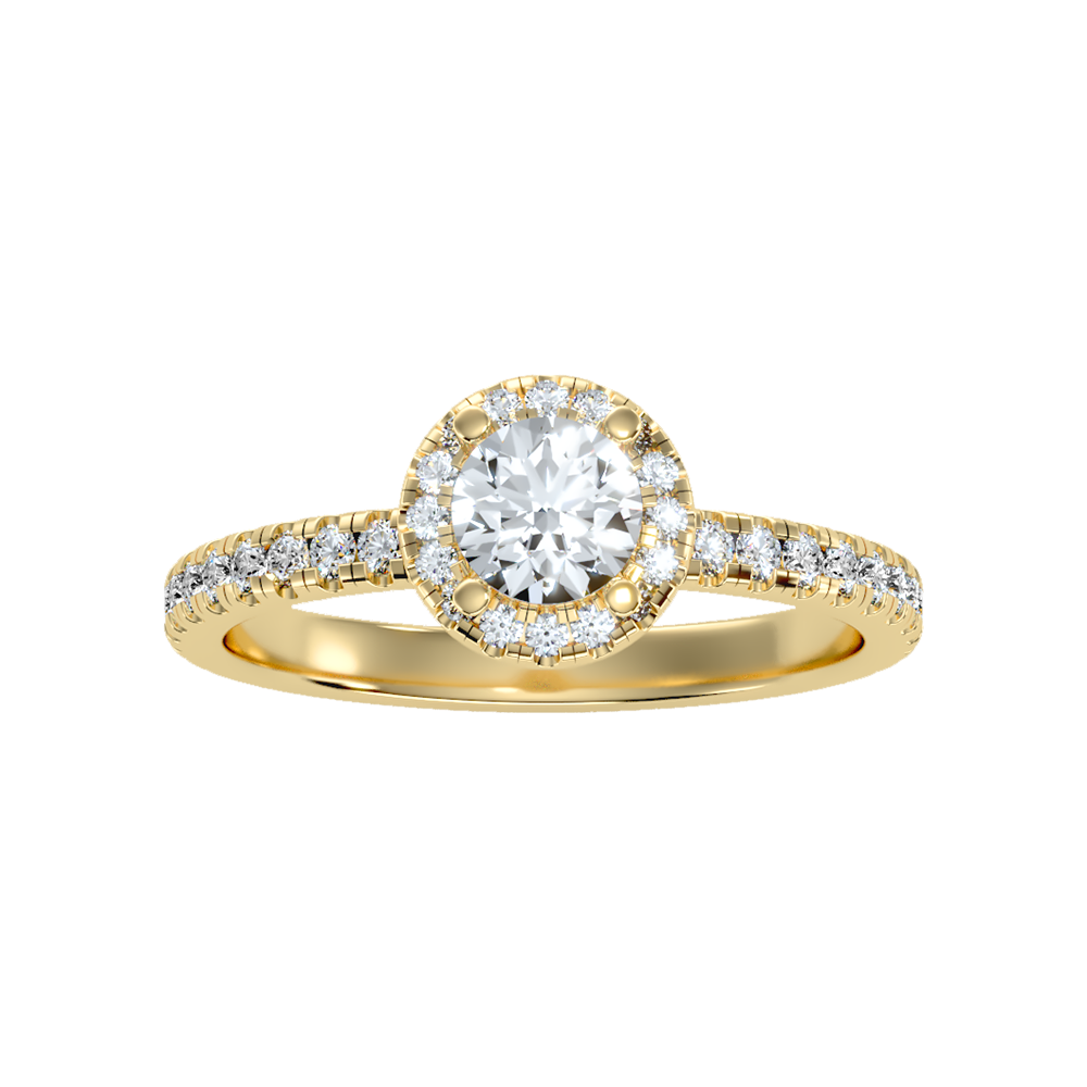 Stunned Solitaire Ring In 925 Sterling Silver - Ten