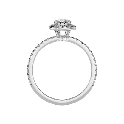 Stunned Solitaire Ring In 925 Sterling Silver - Two
