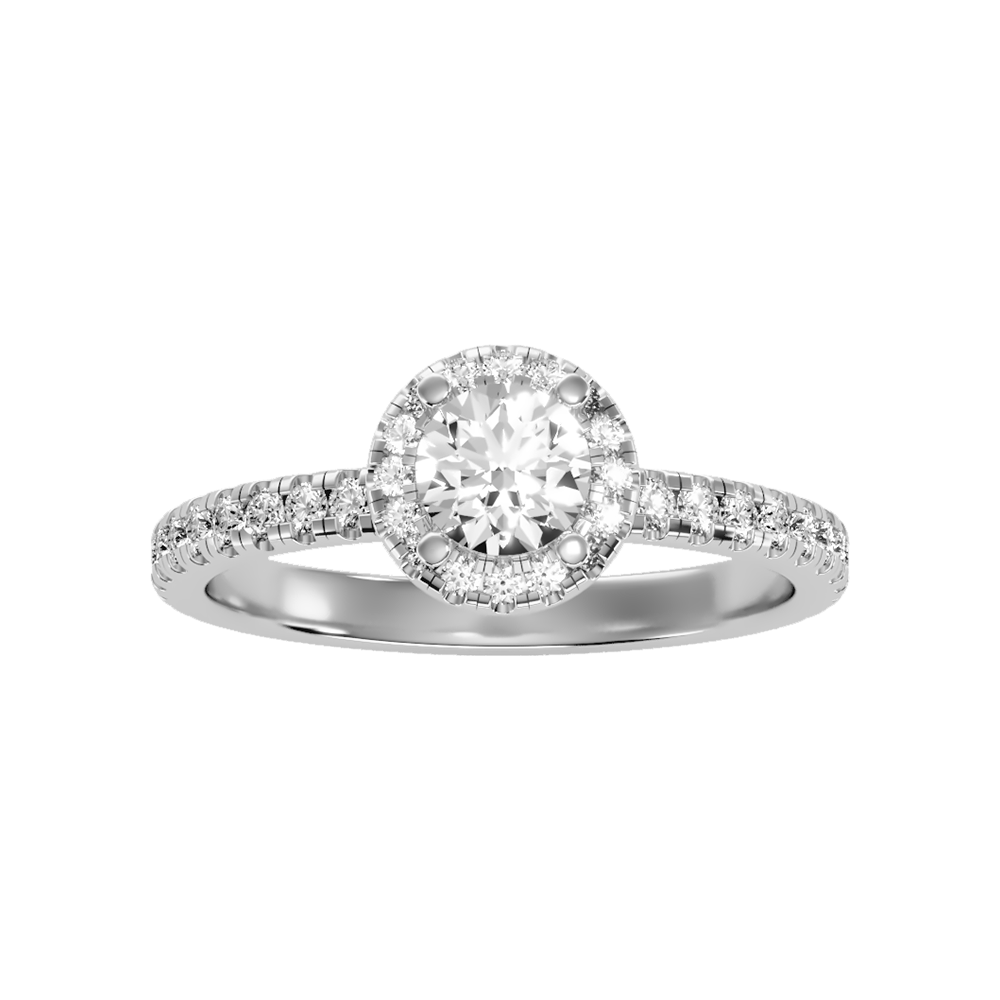 Stunned Solitaire Ring In 925 Sterling Silver - Three