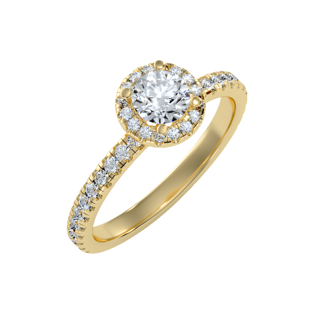Stunned Solitaire Ring In 925 Sterling Silver - Nine