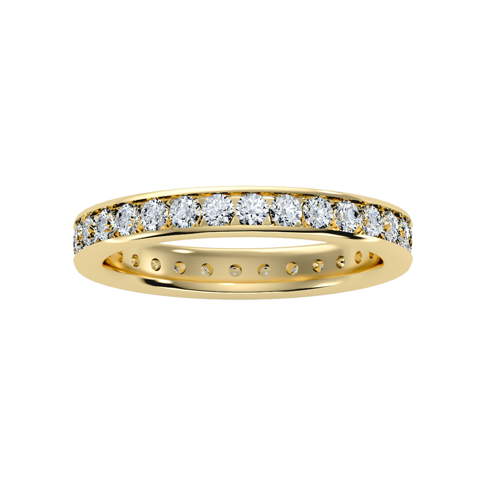 Stunning Eternity Band In 925 Sterling Silver - Two