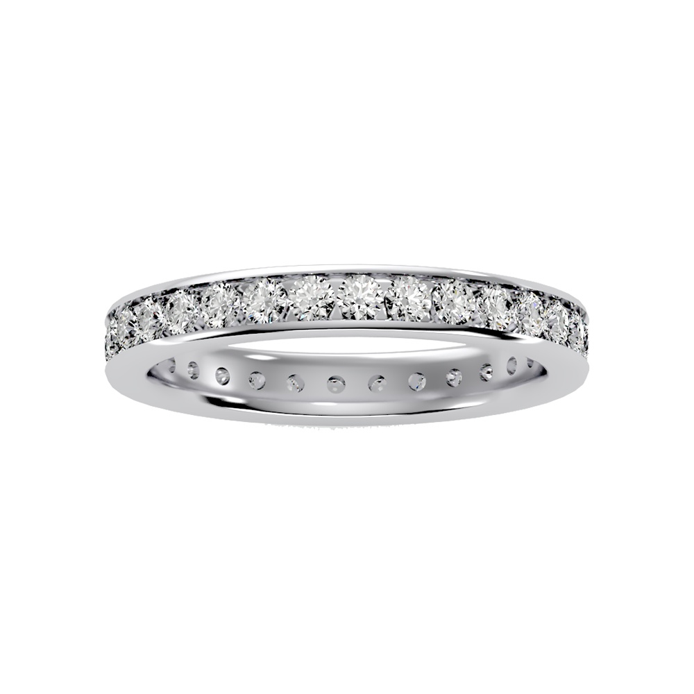 Stunning Eternity Band In 925 Sterling Silver - Six