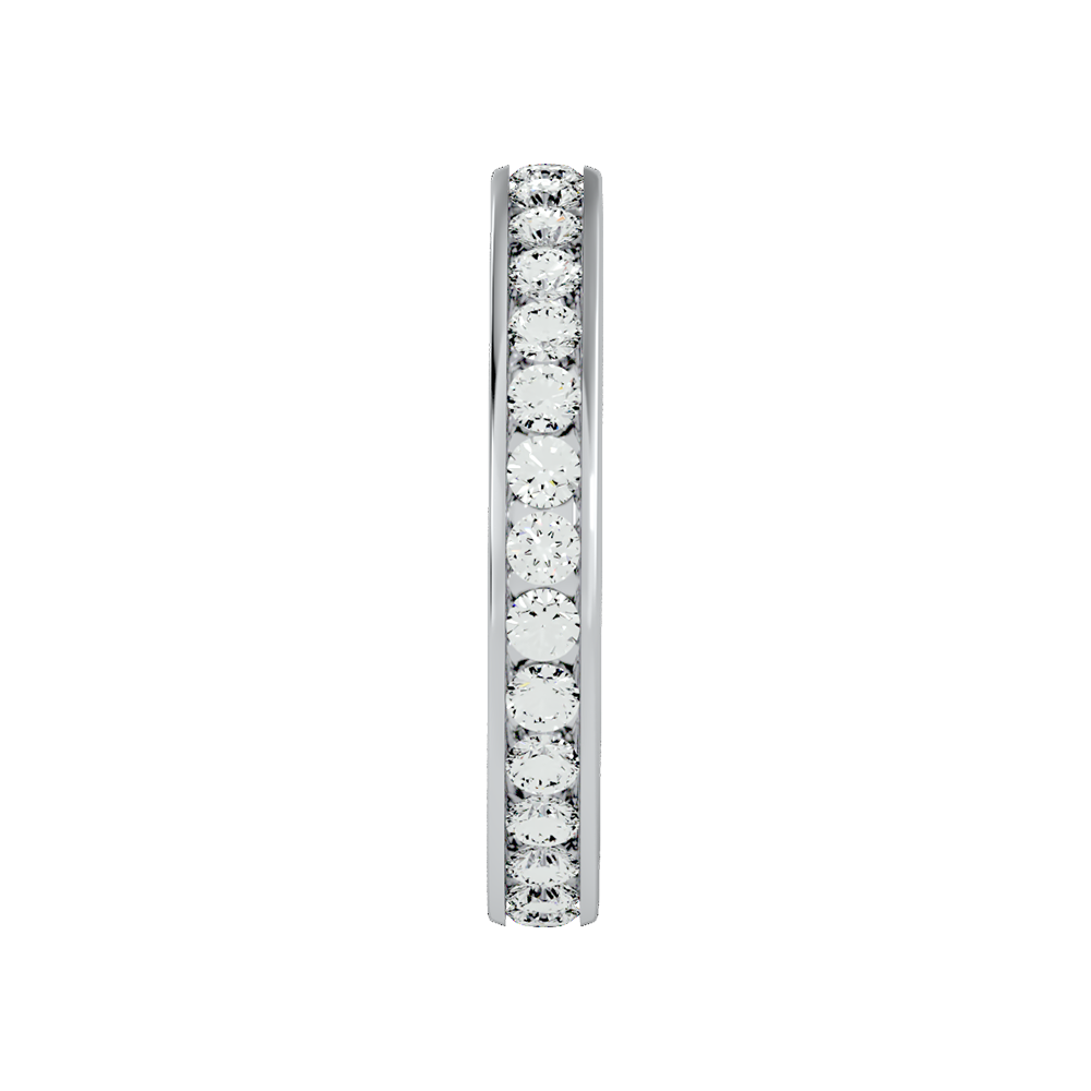 Stunning Eternity Band In 925 Sterling Silver - Seven