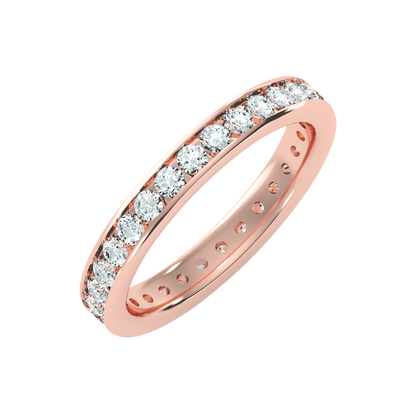 Stunning Eternity Band In 925 Sterling Silver - Nine